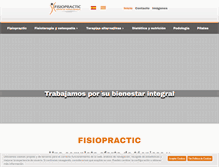 Tablet Screenshot of fisioterapiacastelldefels.com